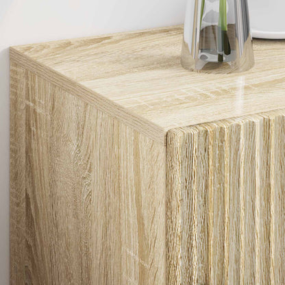 Nachtkastje Sonoma Eiken 43 x 34,5 x 47 cm Bewerkt hout