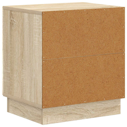 Nachtkastje Sonoma Eiken 43 x 34,5 x 47 cm Bewerkt hout