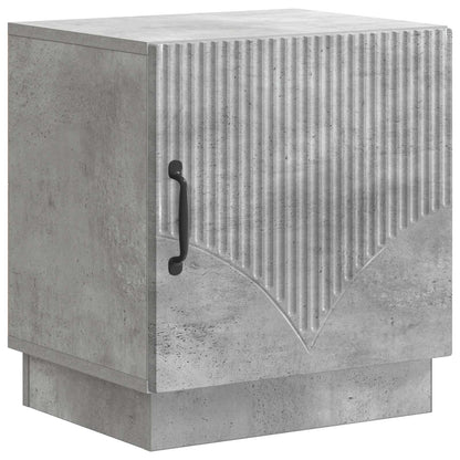Nachtkastje Concerte Grijs 43 x 34,5 x 47 cm Bewerkt hout