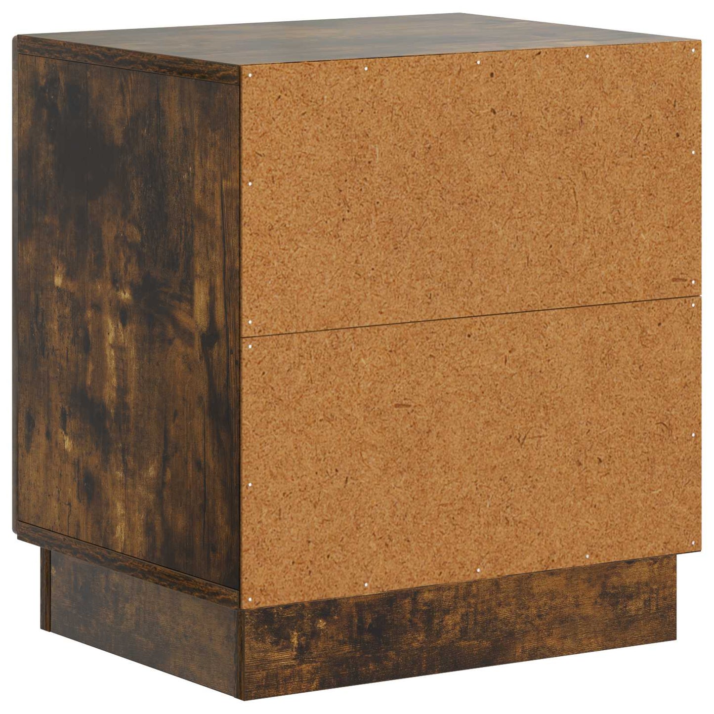 Nachtkastje Gerookt eiken 43 x 34,5 x 47 cm Bewerkt hout