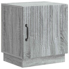 Nachtkastje grijs sonoma 43x34,5x47 cm bewerkt hout