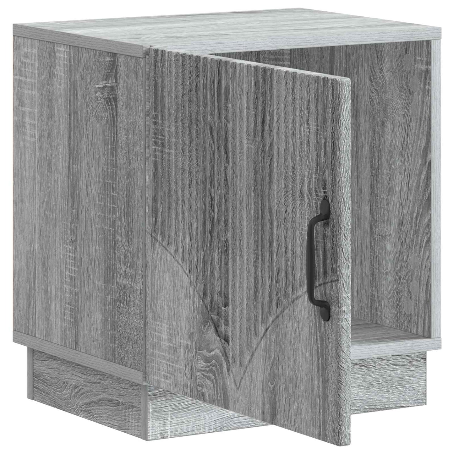 Nachtkastje Grijs Sonoma 43 x 34,5 x 47 cm Bewerkt hout