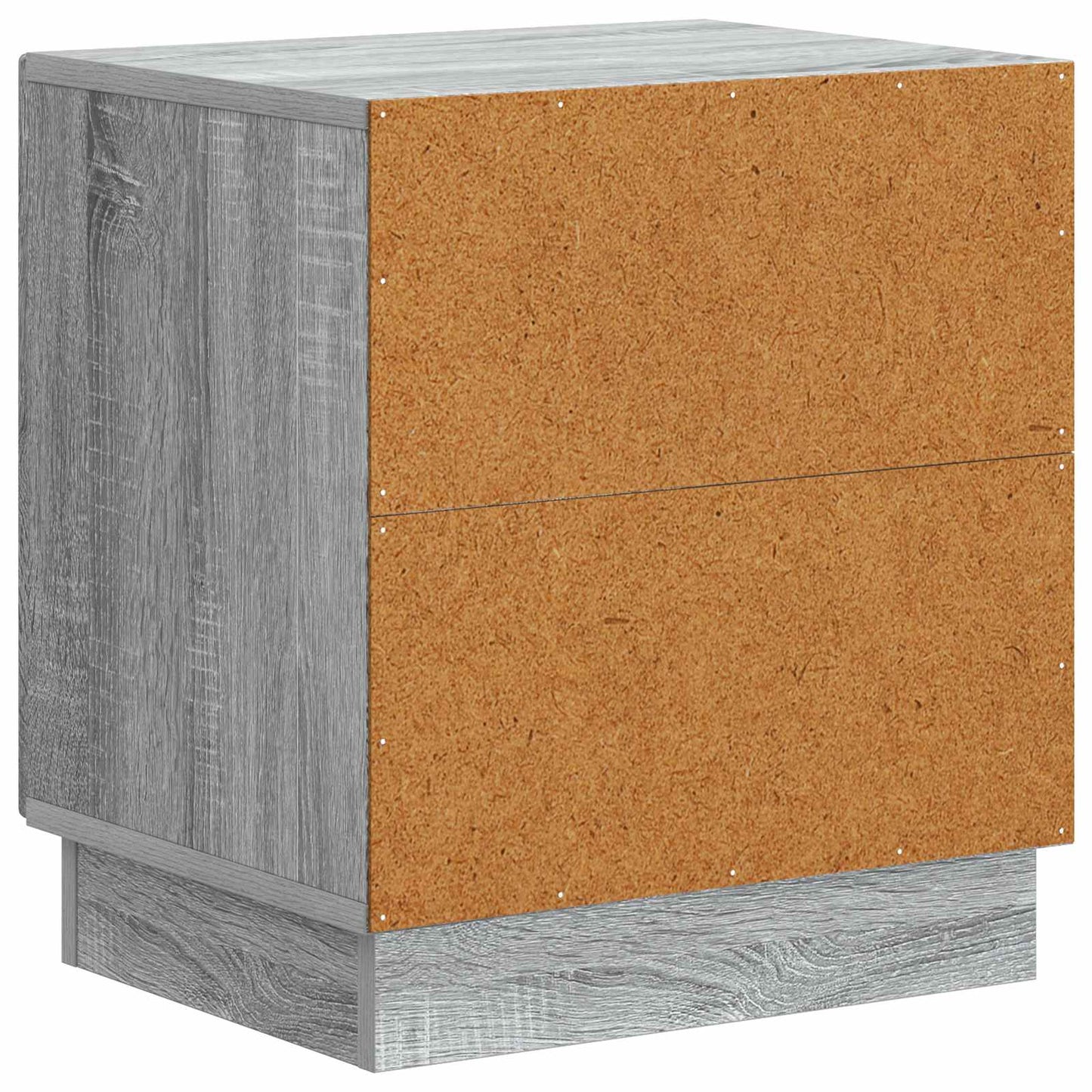 Nachtkastje Grijs Sonoma 43 x 34,5 x 47 cm Bewerkt hout