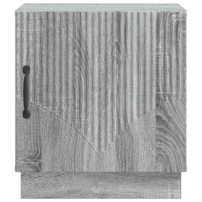 Nachtkastje Grijs Sonoma 43 x 34,5 x 47 cm Bewerkt hout