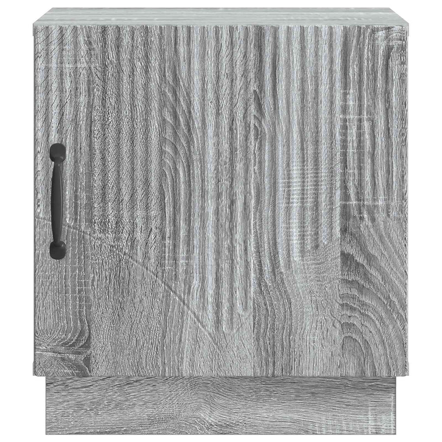Nachtkastje Grijs Sonoma 43 x 34,5 x 47 cm Bewerkt hout