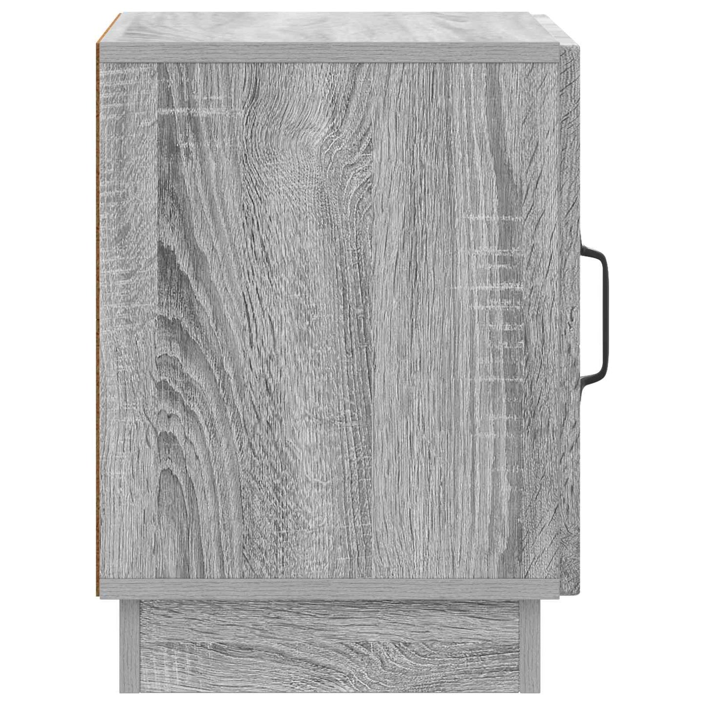 Nachtkastje Grijs Sonoma 43 x 34,5 x 47 cm Bewerkt hout