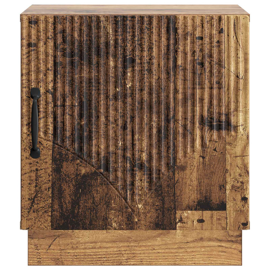 Nachtkastje Oud hout 43 x 34,5 x 47 cm Bewerkt hout