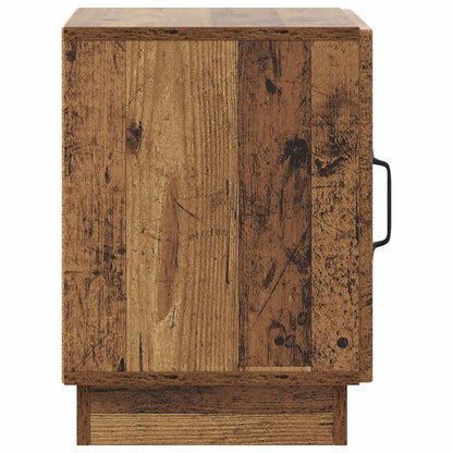 Nachtkastje Oud hout 43 x 34,5 x 47 cm Bewerkt hout