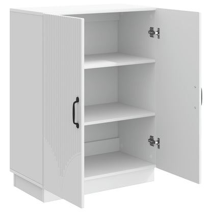 Dressoir Wit 66 x 34,5 x 87 cm Bewerkt hout