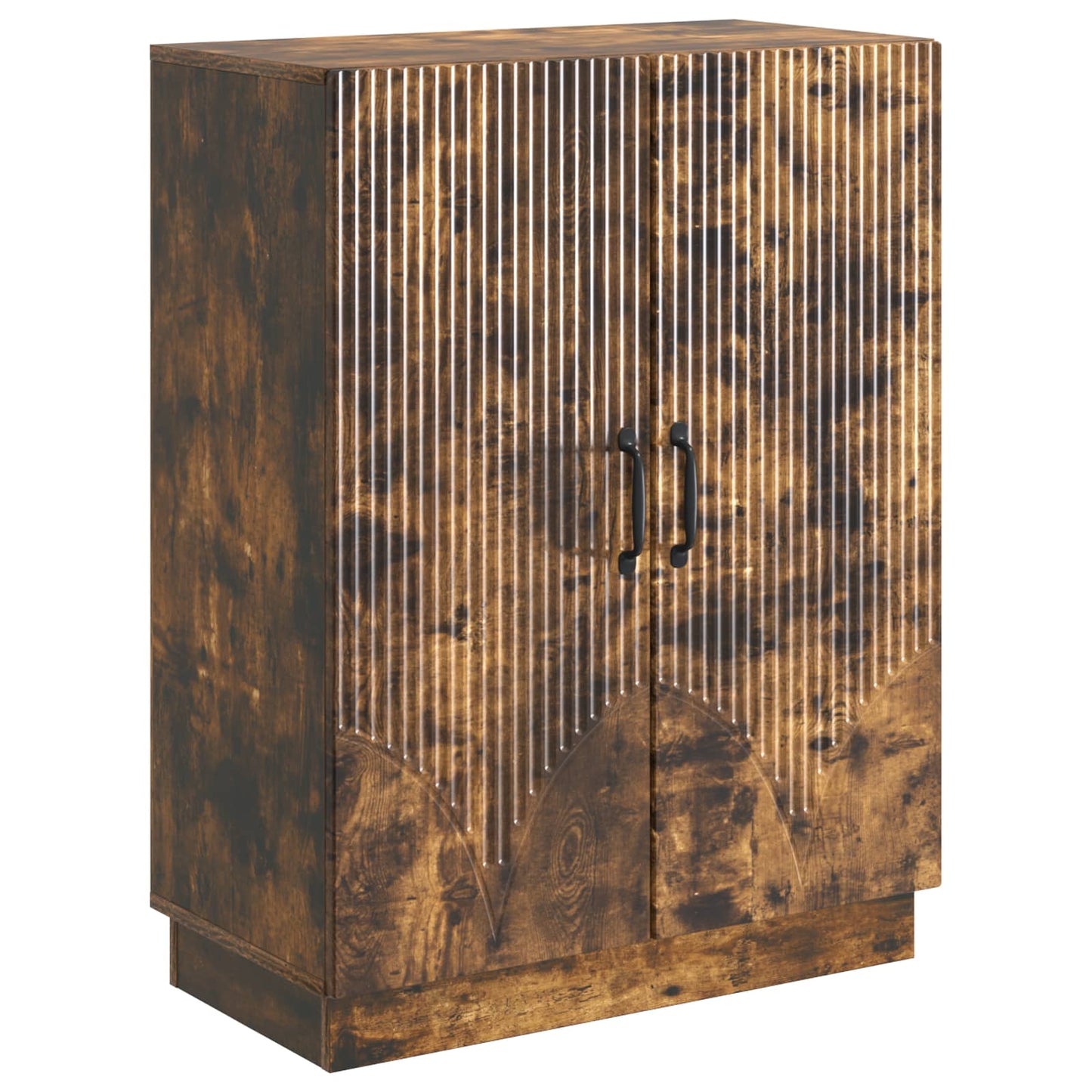 Dressoir Gerookt eiken 66 x 34,5 x 87 cm Bewerkt hout