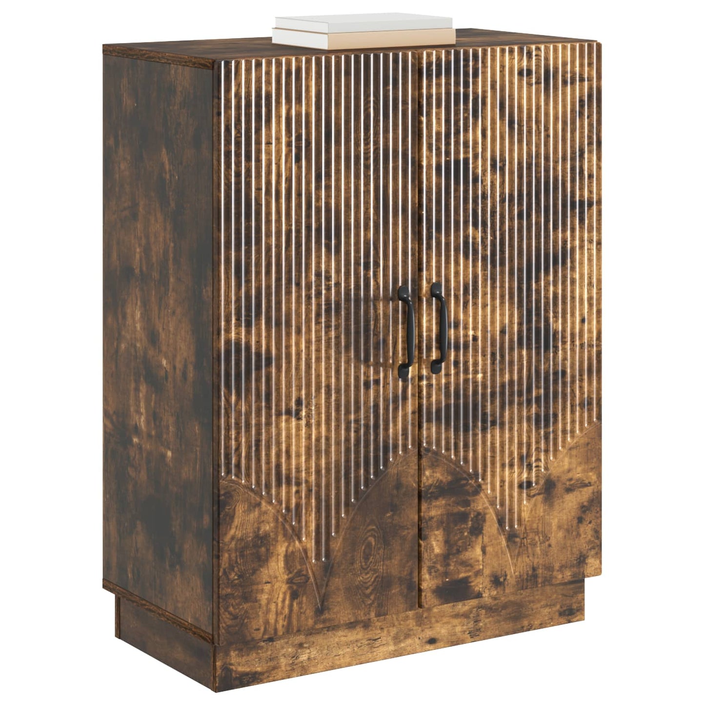 Dressoir Gerookt eiken 66 x 34,5 x 87 cm Bewerkt hout