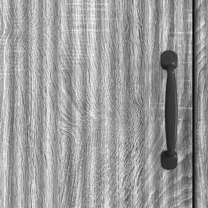 Dressoir Grijs sonoma 66 x 34,5 x 87 cm Bewerkt hout