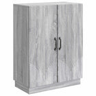 Sideboard Gray Sonoma 66 x 34.5 x 87 cm Engineered wood