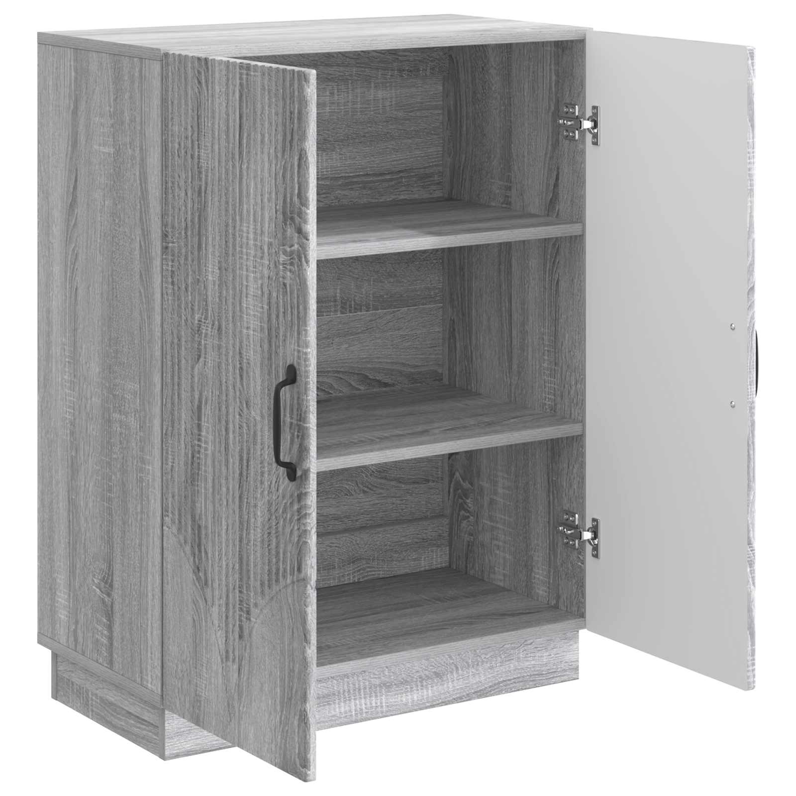 Dressoir Grijs sonoma 66 x 34,5 x 87 cm Bewerkt hout