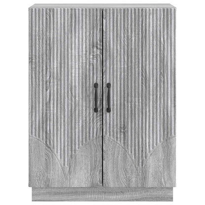 Dressoir Grijs sonoma 66 x 34,5 x 87 cm Bewerkt hout