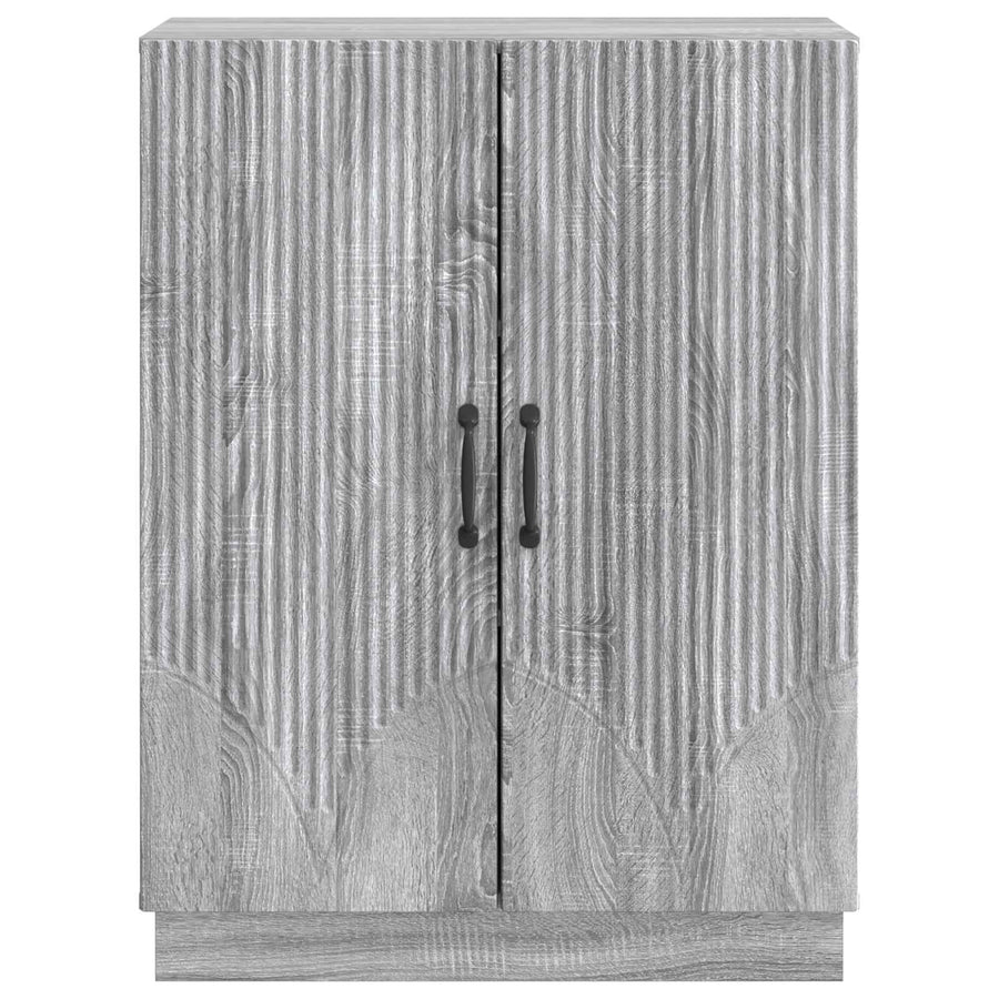 Dressoir Grijs sonoma 66 x 34,5 x 87 cm Bewerkt hout