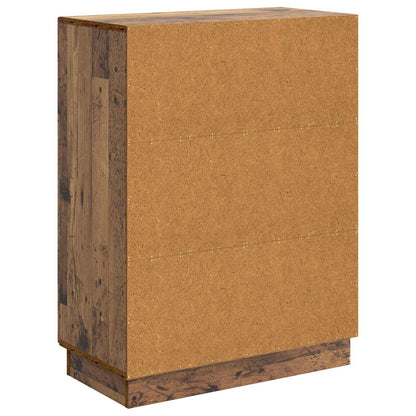 Dressoir Oud hout 66 x 34,5 x 87 cm Bewerkt hout