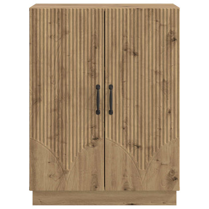 Dressoir Artisanaal eiken 66 x 34,5 x 87 cm Bewerkt hout