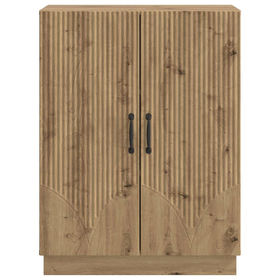 Dressoir Artisanaal eiken 66 x 34,5 x 87 cm Bewerkt hout