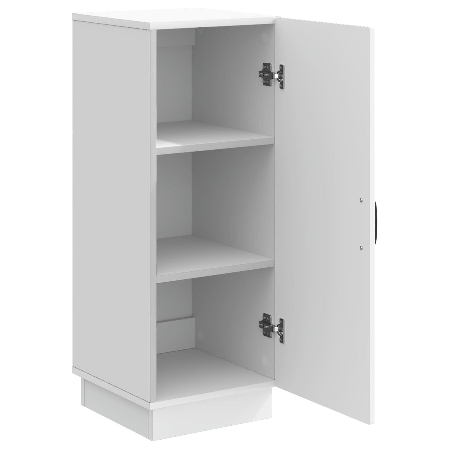 Dressoir Wit 33 x 34,5 x 87 cm Bewerkt hout