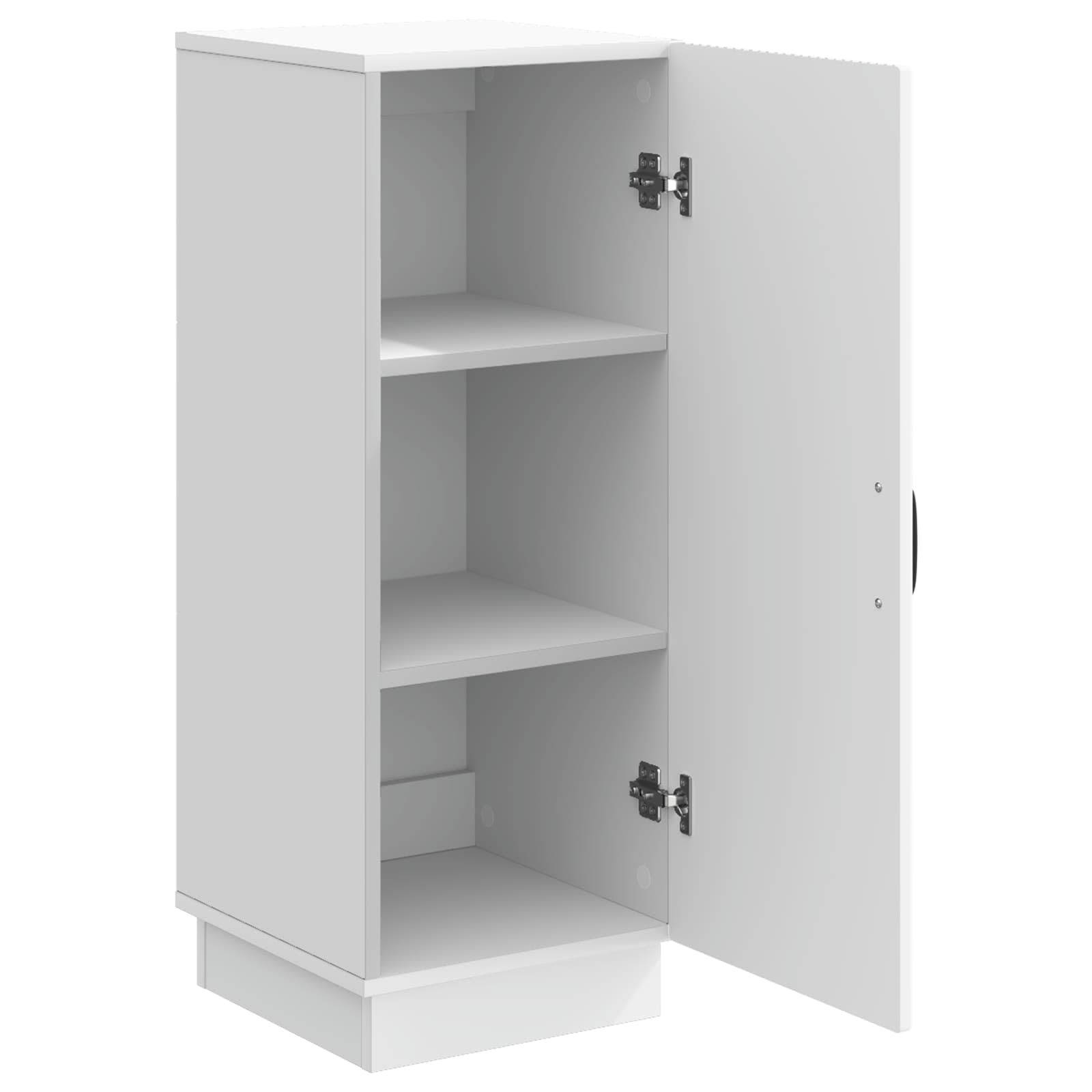 Dressoir Wit 33 x 34,5 x 87 cm Bewerkt hout