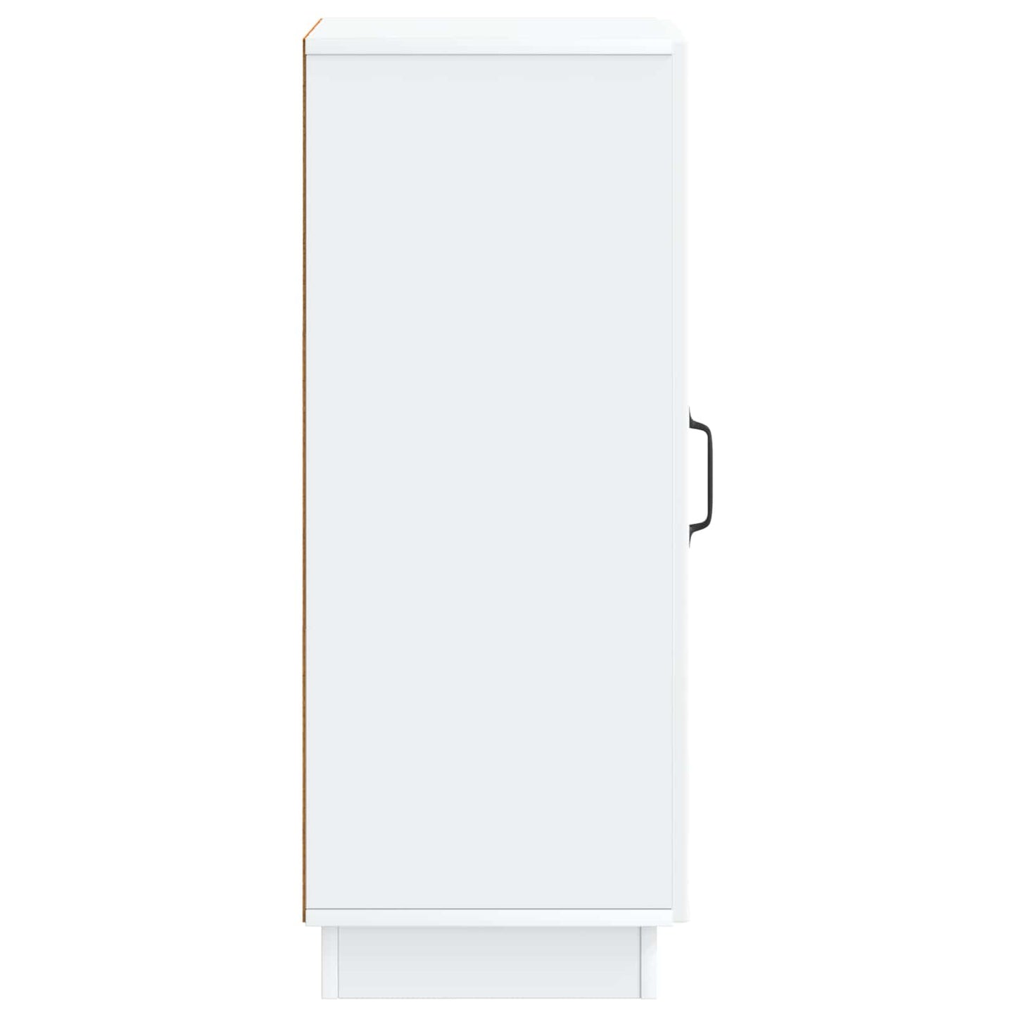 Dressoir Wit 33 x 34,5 x 87 cm Bewerkt hout