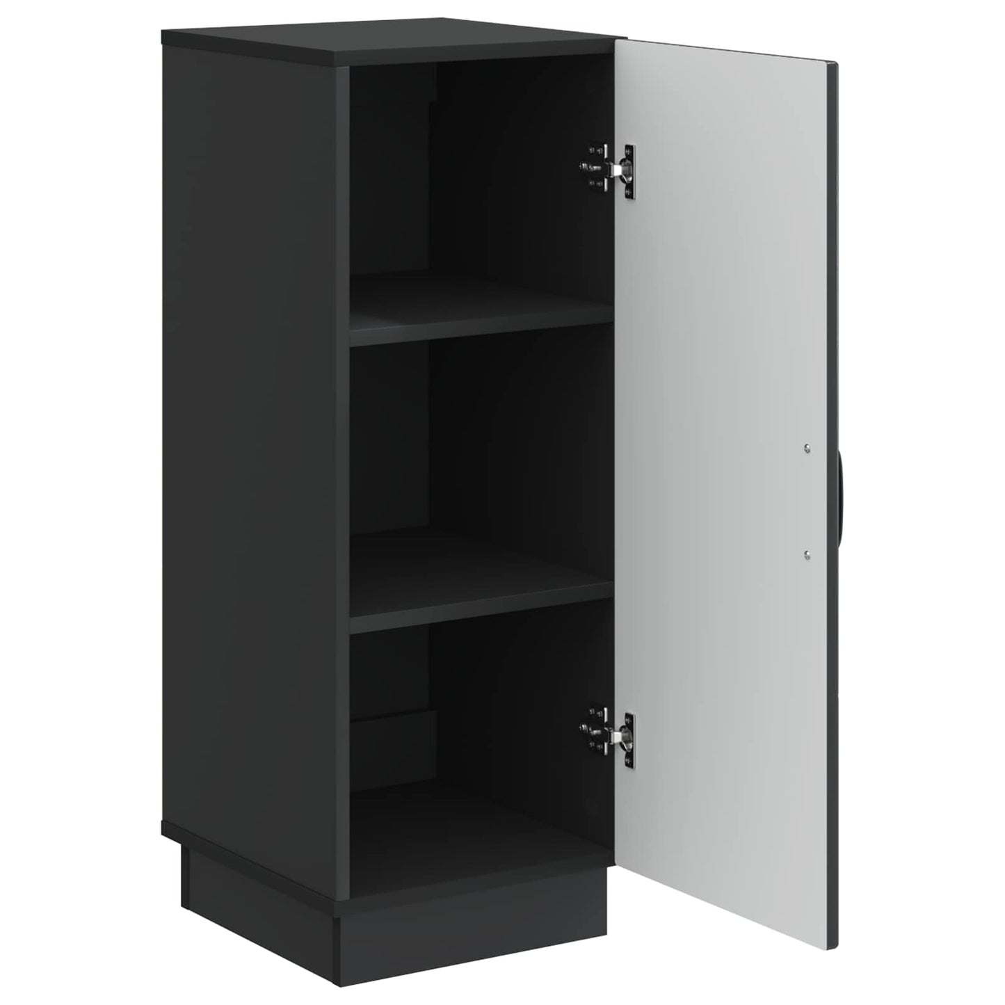 Dressoir Zwart 33 x 34,5 x 87 cm Bewerkt hout