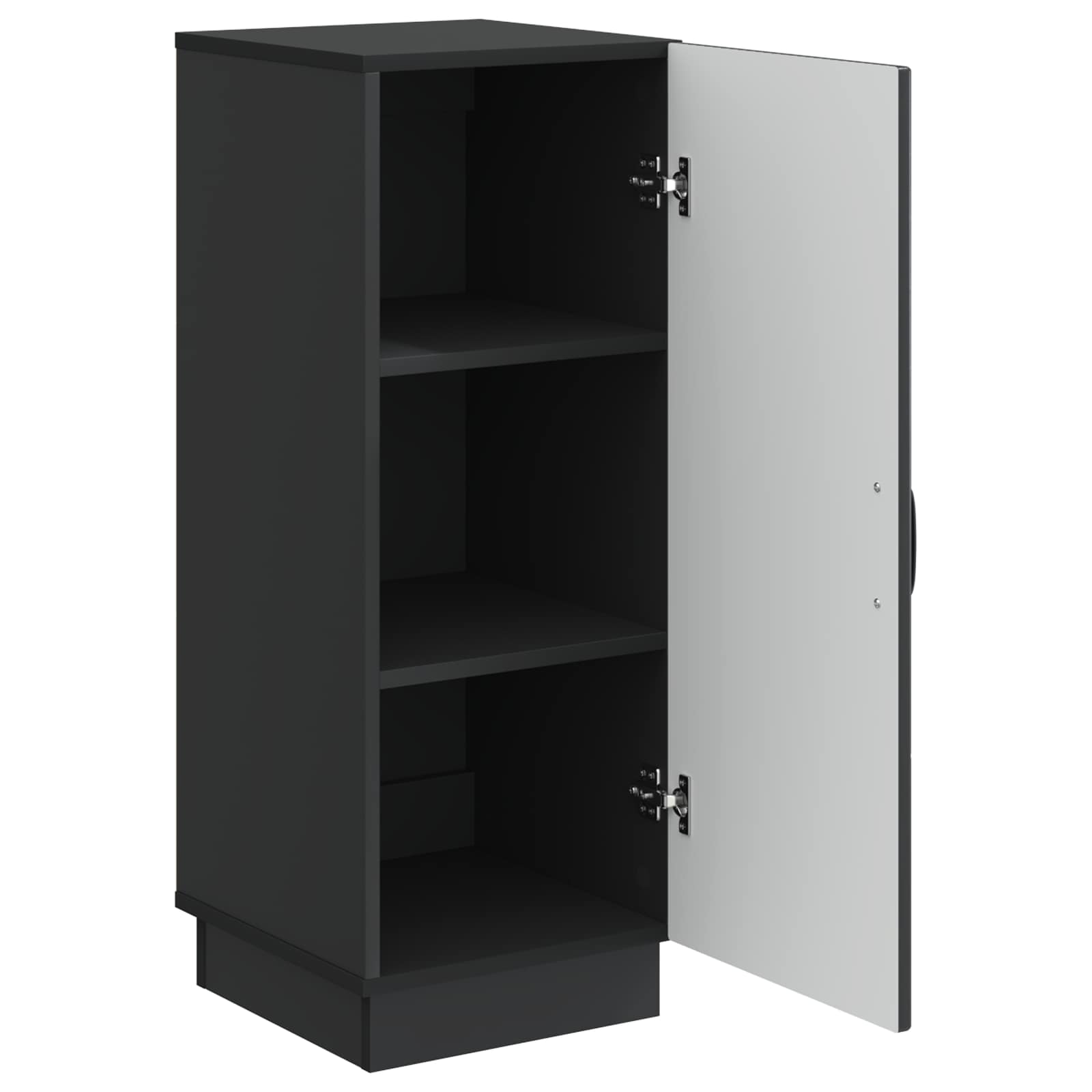 Dressoir Zwart 33 x 34,5 x 87 cm Bewerkt hout