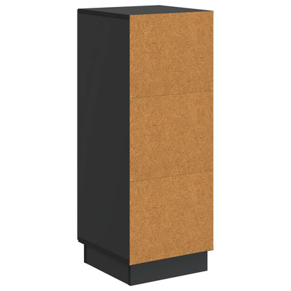 Dressoir Zwart 33 x 34,5 x 87 cm Bewerkt hout