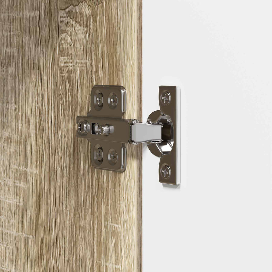 Dressoir Sonoma Eiken 33 x 34,5 x 87 cm Bewerkt hout