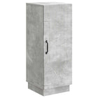 Sideboard Concrete Grey 33 x 34.5 x 87 cm Engineered Wood