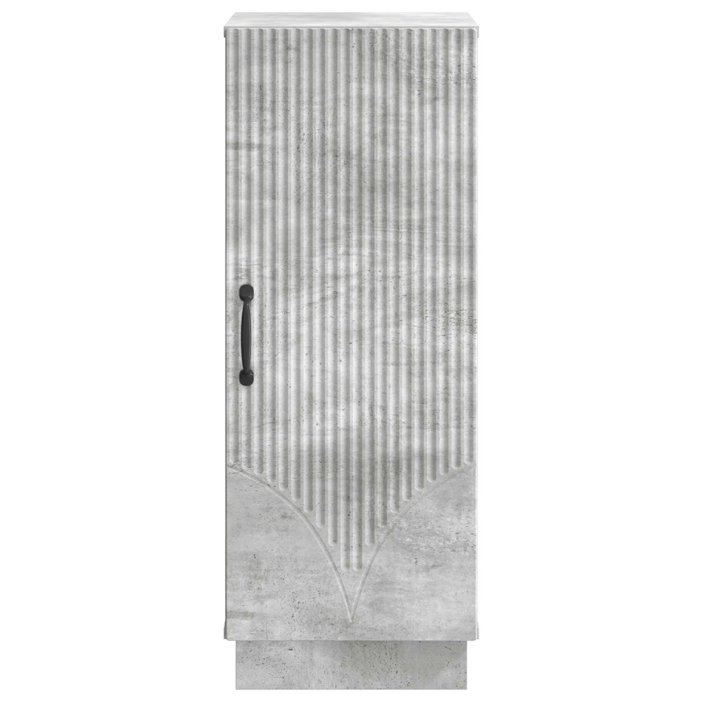 Dressoir Betongrijs 33 x 34,5 x 87 cm Bewerkt hout