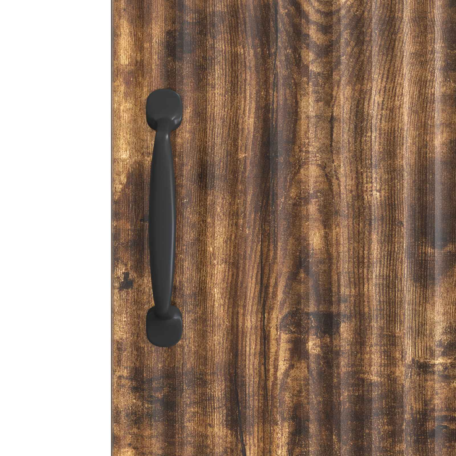 Dressoir Gerookt eiken 33 x 34,5 x 87 cm Bewerkt hout