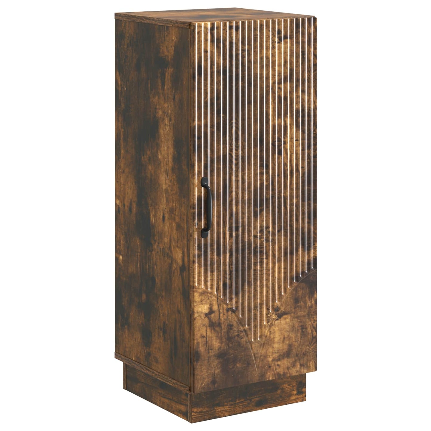 Dressoir Gerookt eiken 33 x 34,5 x 87 cm Bewerkt hout