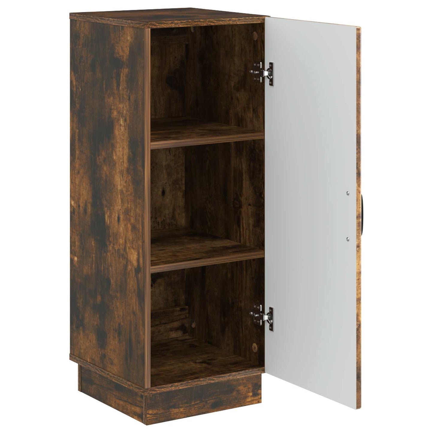 Dressoir Gerookt eiken 33 x 34,5 x 87 cm Bewerkt hout