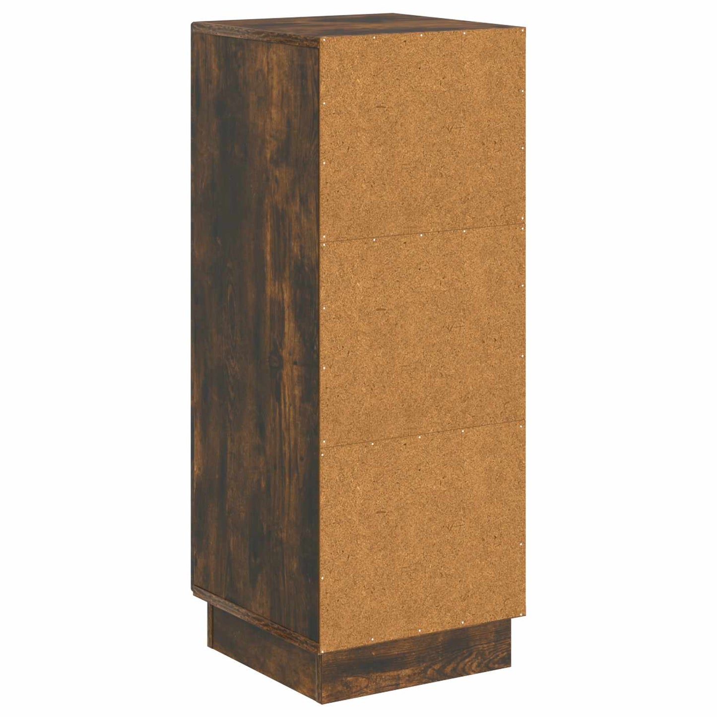 Dressoir Gerookt eiken 33 x 34,5 x 87 cm Bewerkt hout