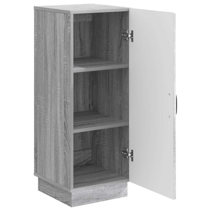 Dressoir Grijs sonoma 33 x 34,5 x 87 cm Bewerkt hout