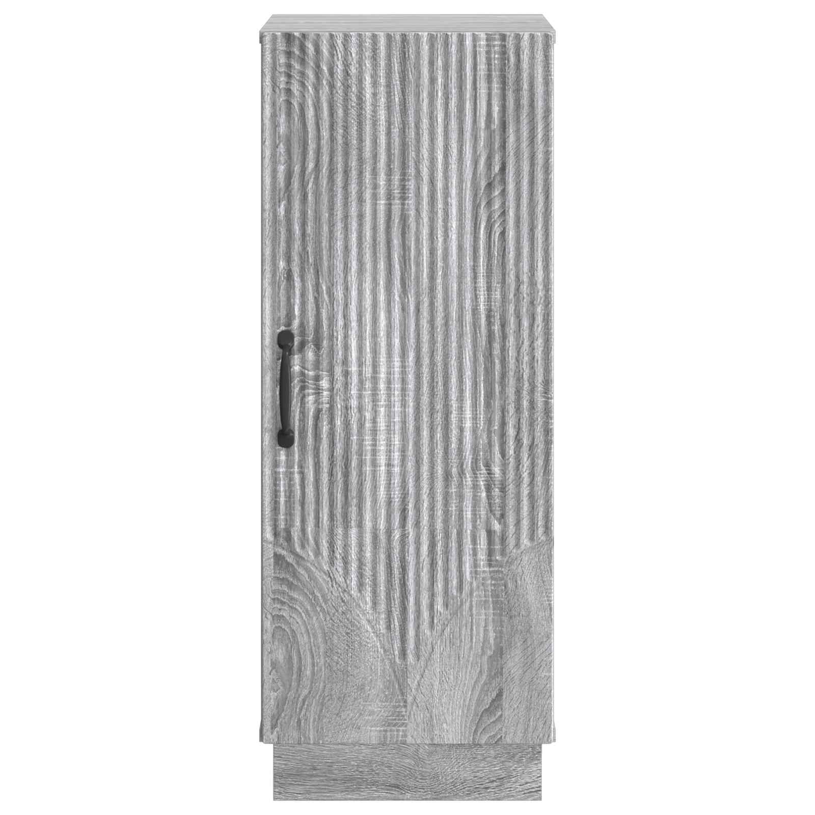 Dressoir Grijs sonoma 33 x 34,5 x 87 cm Bewerkt hout