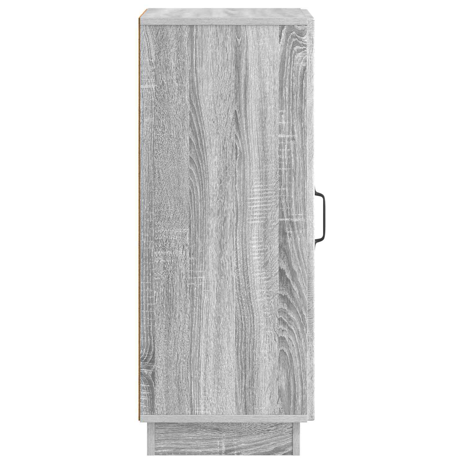 Dressoir Grijs sonoma 33 x 34,5 x 87 cm Bewerkt hout