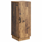 Dressoir bewerkt hout 33x34,5x87 cm oud hout