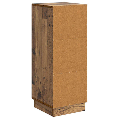 Dressoir Oud hout 33 x 34,5 x 87 cm Bewerkt hout