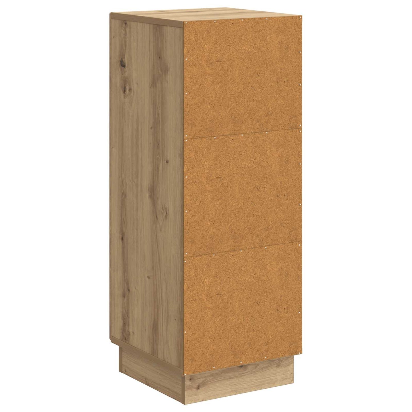 Dressoir Artisanaal eiken 33 x 34,5 x 87 cm Bewerkt hout