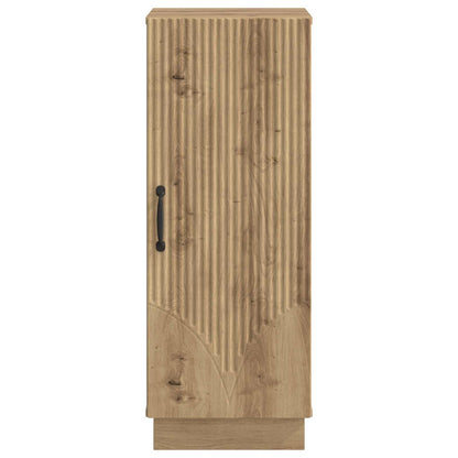 Dressoir Artisanaal eiken 33 x 34,5 x 87 cm Bewerkt hout