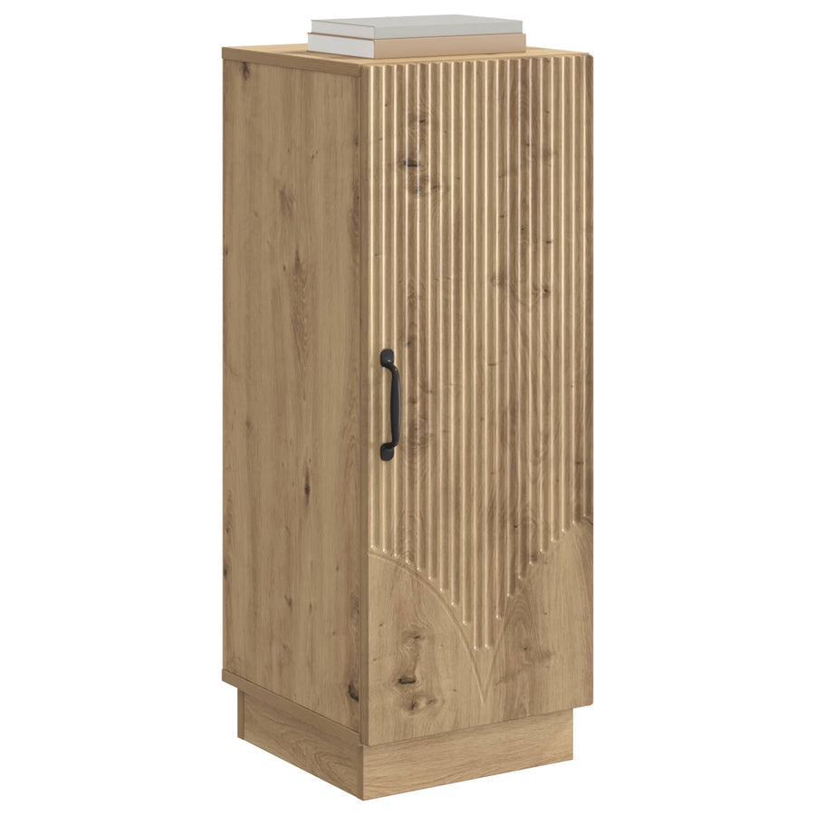 Dressoir Artisanaal eiken 33 x 34,5 x 87 cm Bewerkt hout
