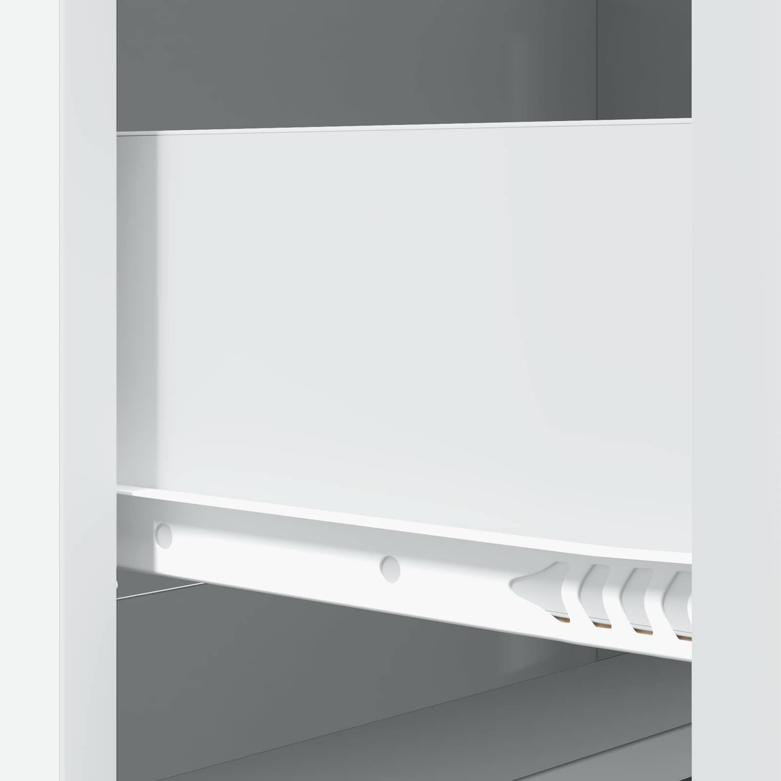 Ladenkast Wit 66 x 34,5 x 87 cm Bewerkt hout