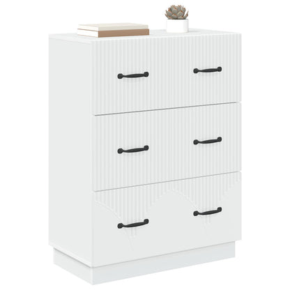Ladenkast Wit 66 x 34,5 x 87 cm Bewerkt hout