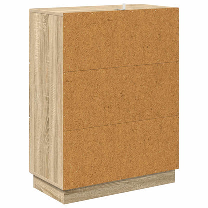 Ladenkast Sonoma Eiken 66 x 34,5 x 87 cm Bewerkt hout