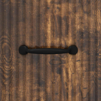 Ladenkast Gerookt eiken 66 x 34,5 x 87 cm Bewerkt hout
