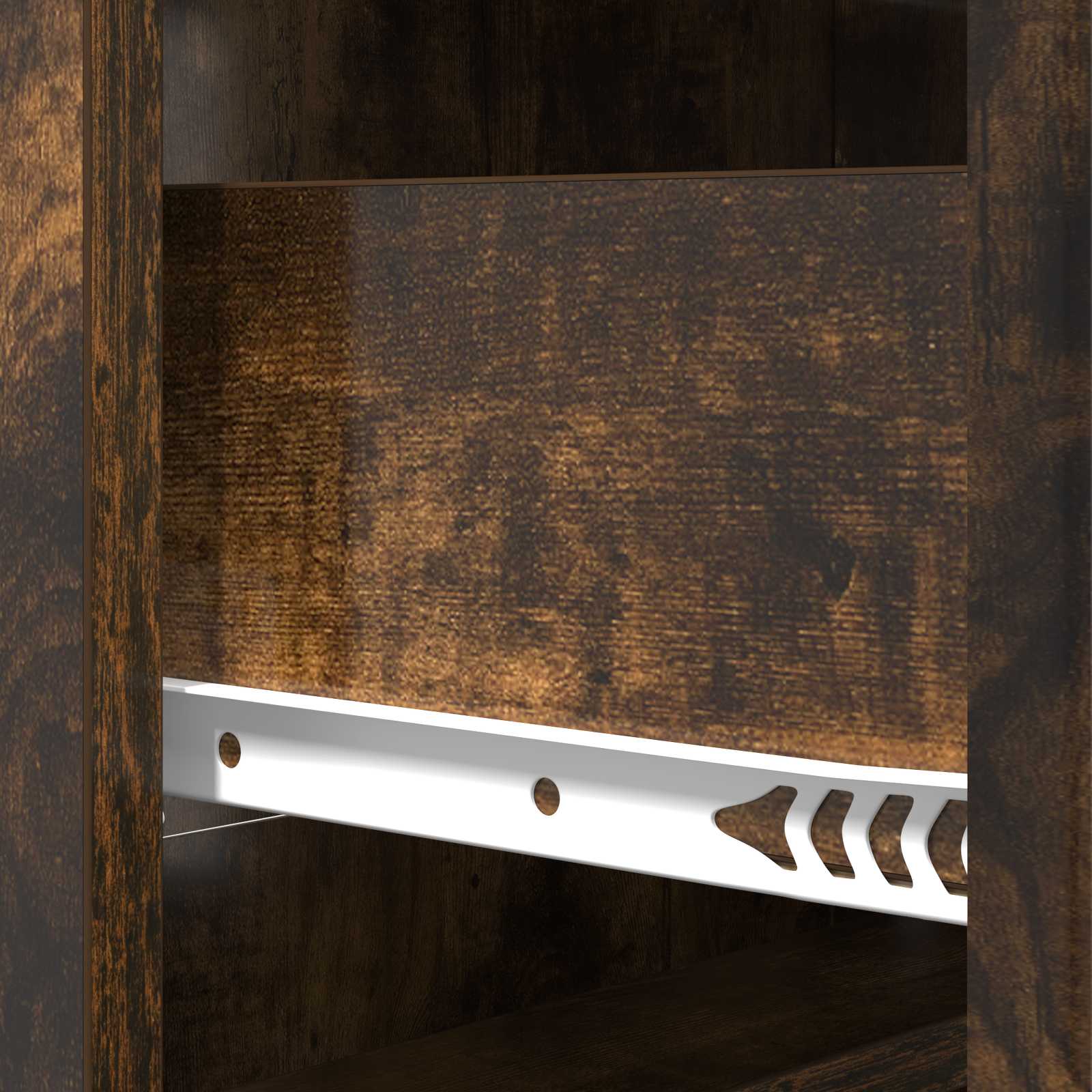 Ladenkast Gerookt eiken 66 x 34,5 x 87 cm Bewerkt hout