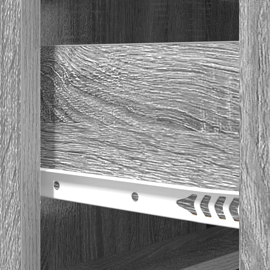 Ladenkast Grijs sonoma 66 x 34,5 x 87 cm Bewerkt hout